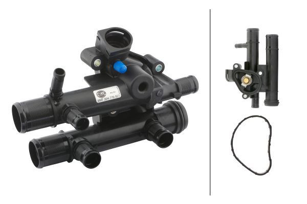 Termostatas, aušinimo skystis HELLA 8MT 354 776-501