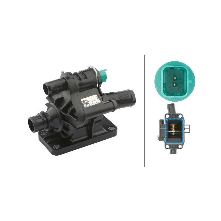 Termostatas, aušinimo skystis HELLA 8MT 354 776-881