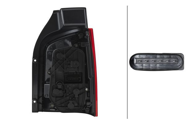 Kombinuotas galinis žibintas HELLA 2SK 010 318-071