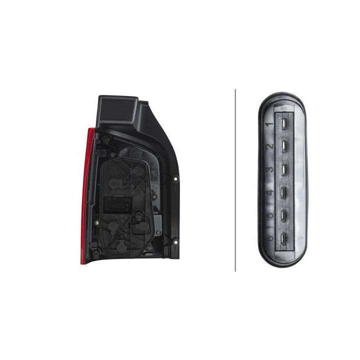 Kombinuotas galinis žibintas HELLA 2SK 010 318-081