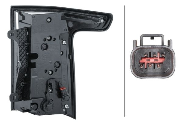 Kombinuotas galinis žibintas HELLA 2SK 354 864-011