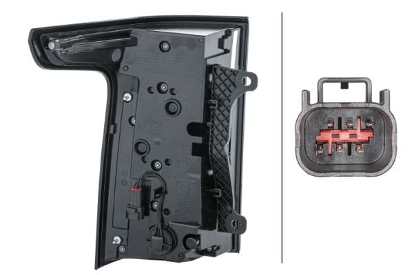 Kombinuotas galinis žibintas HELLA 2SK 354 864-021