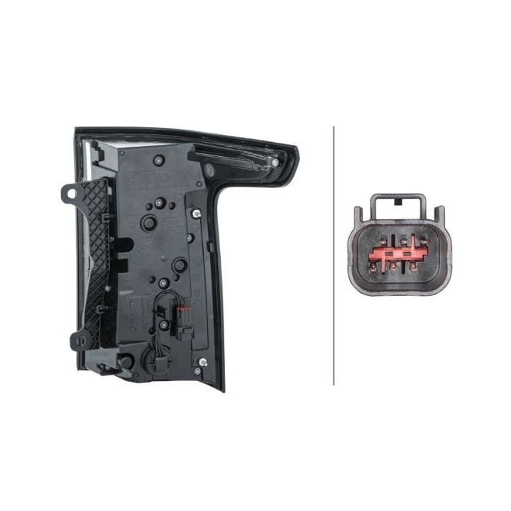 Kombinuotas galinis žibintas HELLA 2SK 354 864-031