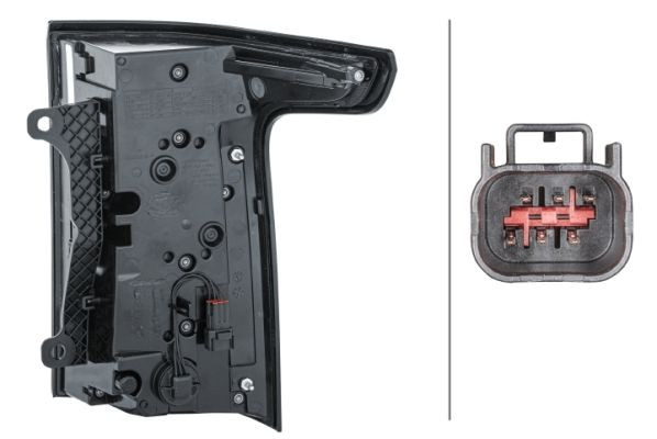 Kombinuotas galinis žibintas HELLA 2SK 354 864-031