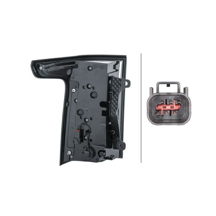 Kombinuotas galinis žibintas HELLA 2SK 354 864-041