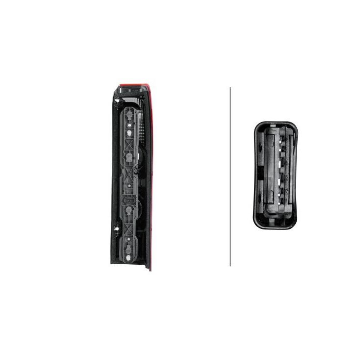 Kombinuotas galinis žibintas HELLA 2VA 010 110-051