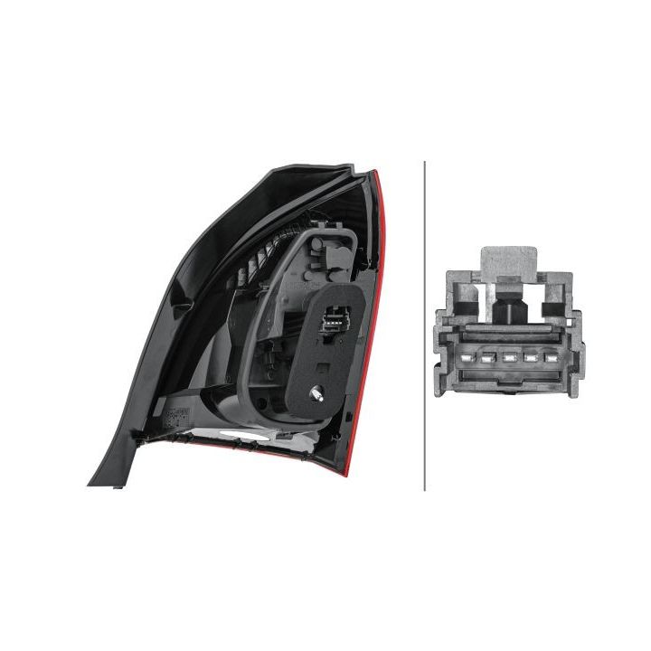 Kombinuotas galinis žibintas HELLA 2VA 010 938-031