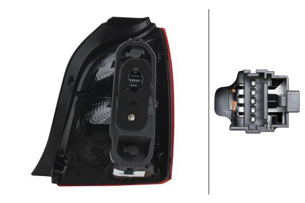 Kombinuotas galinis žibintas HELLA 2VA 965 454-111