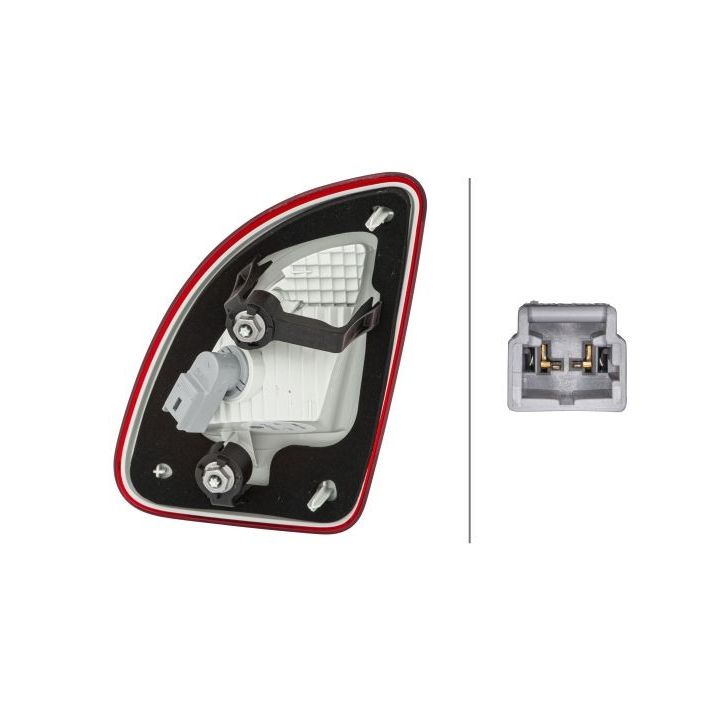 Kombinuotas galinis žibintas HELLA 2ZR 010 939-031