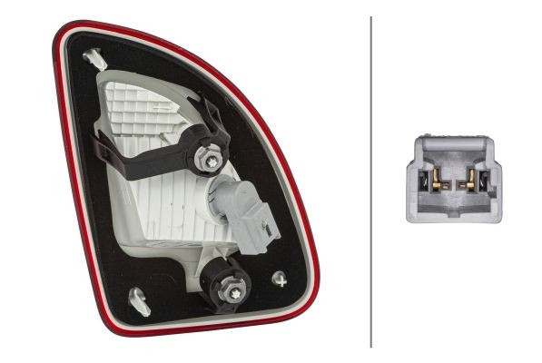 Kombinuotas galinis žibintas HELLA 2ZR 010 939-041