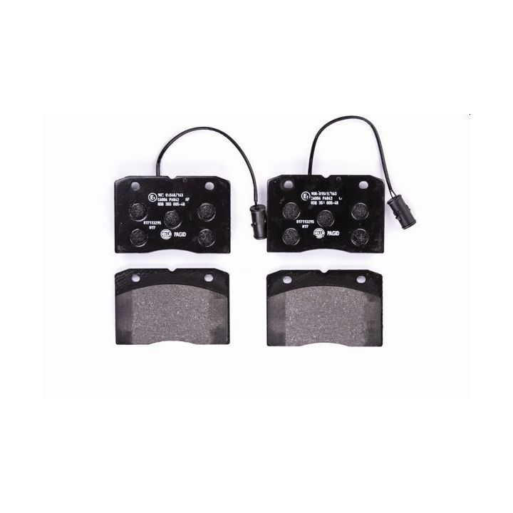 Stabdžių trinkelių rinkinys, diskinis stabdys HELLA 8DB 355 005-481