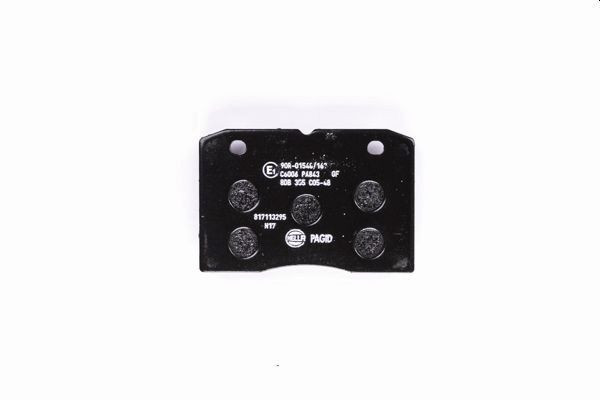 Stabdžių trinkelių rinkinys, diskinis stabdys HELLA 8DB 355 005-481