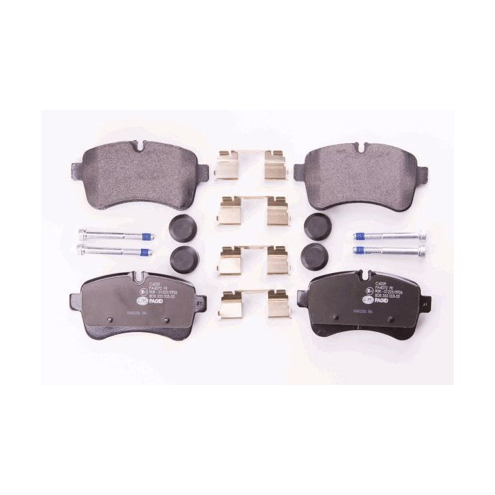 Stabdžių trinkelių rinkinys, diskinis stabdys HELLA 8DB 355 005-551