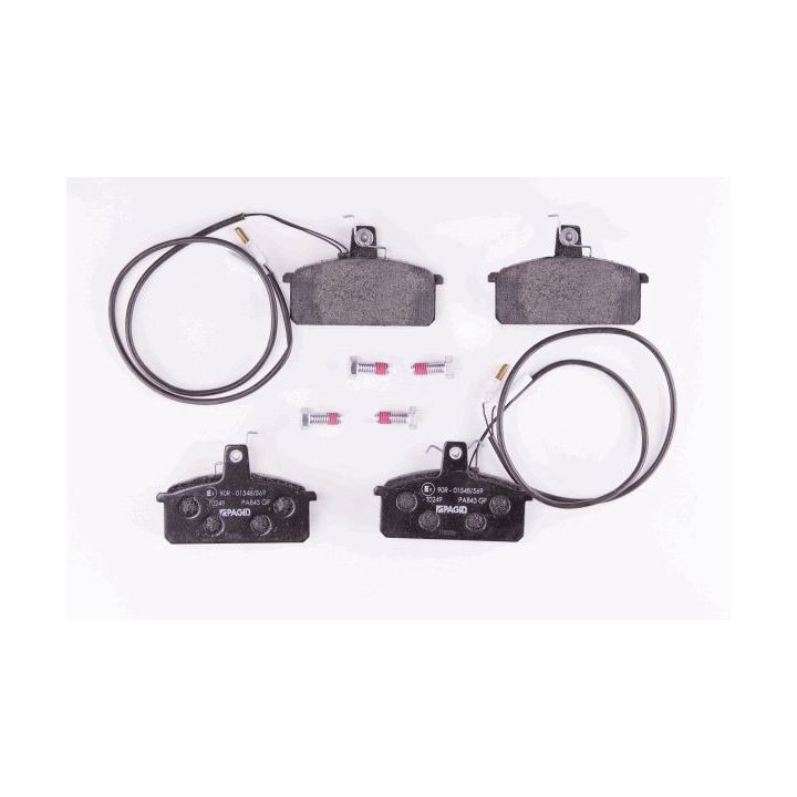 Stabdžių trinkelių rinkinys, diskinis stabdys HELLA 8DB 355 005-981