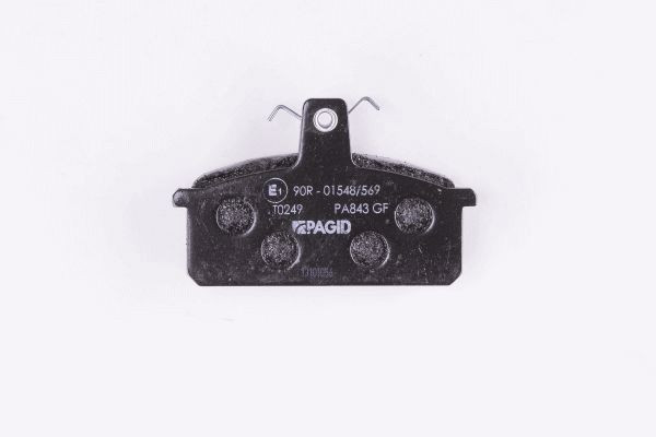 Stabdžių trinkelių rinkinys, diskinis stabdys HELLA 8DB 355 005-981