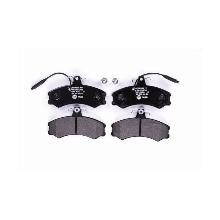 Stabdžių trinkelių rinkinys, diskinis stabdys HELLA 8DB 355 006-011