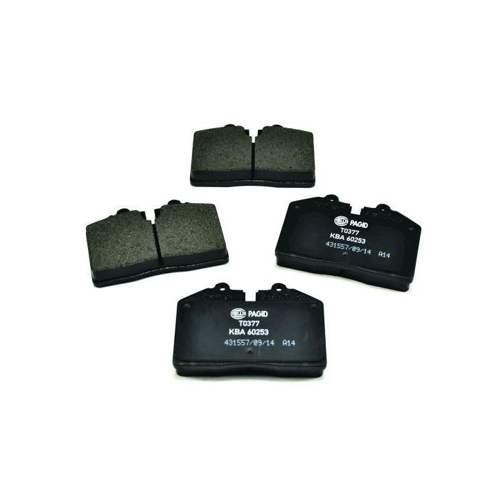 Stabdžių trinkelių rinkinys, diskinis stabdys HELLA 8DB 355 006-351