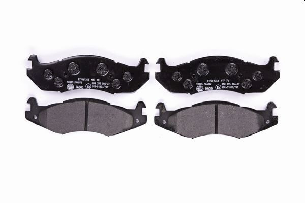 Stabdžių trinkelių rinkinys, diskinis stabdys HELLA 8DB 355 006-371