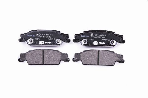 Stabdžių trinkelių rinkinys, diskinis stabdys HELLA 8DB 355 006-801