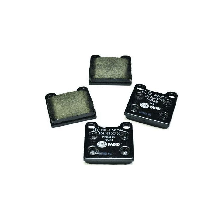 Stabdžių trinkelių rinkinys, diskinis stabdys HELLA 8DB 355 007-021