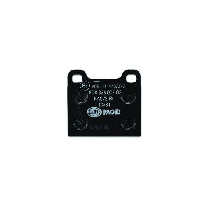 Stabdžių trinkelių rinkinys, diskinis stabdys HELLA 8DB 355 007-021