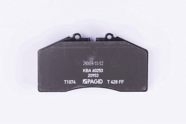 Stabdžių trinkelių rinkinys, diskinis stabdys HELLA 8DB 355 007-701