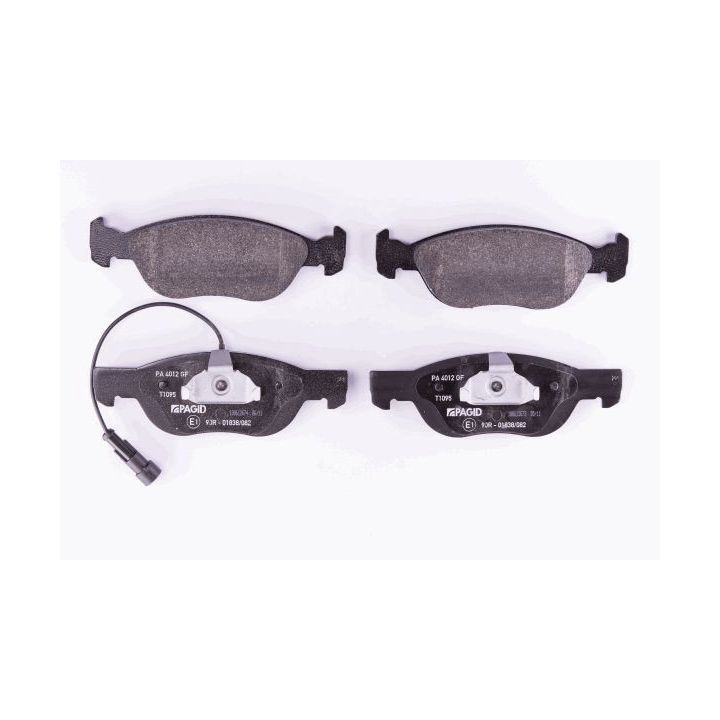 Stabdžių trinkelių rinkinys, diskinis stabdys HELLA 8DB 355 007-901