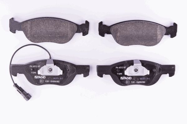 Stabdžių trinkelių rinkinys, diskinis stabdys HELLA 8DB 355 007-901