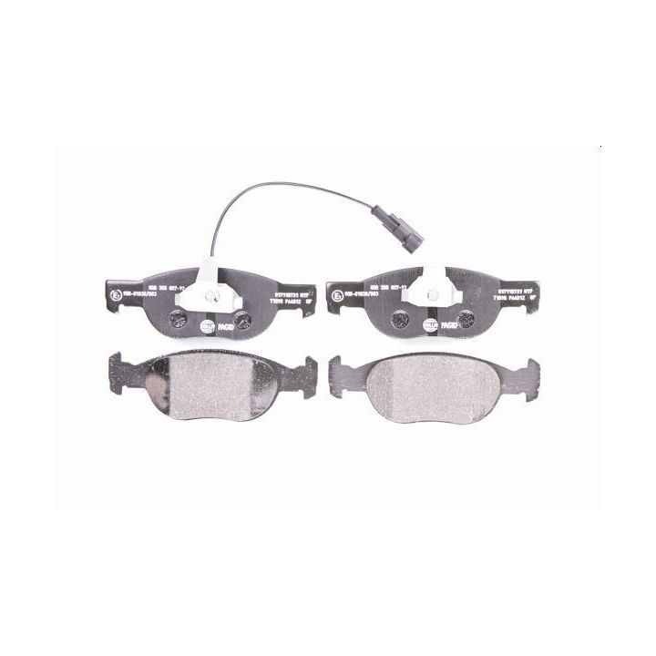 Stabdžių trinkelių rinkinys, diskinis stabdys HELLA 8DB 355 007-921