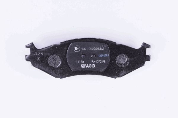 Stabdžių trinkelių rinkinys, diskinis stabdys HELLA 8DB 355 008-221