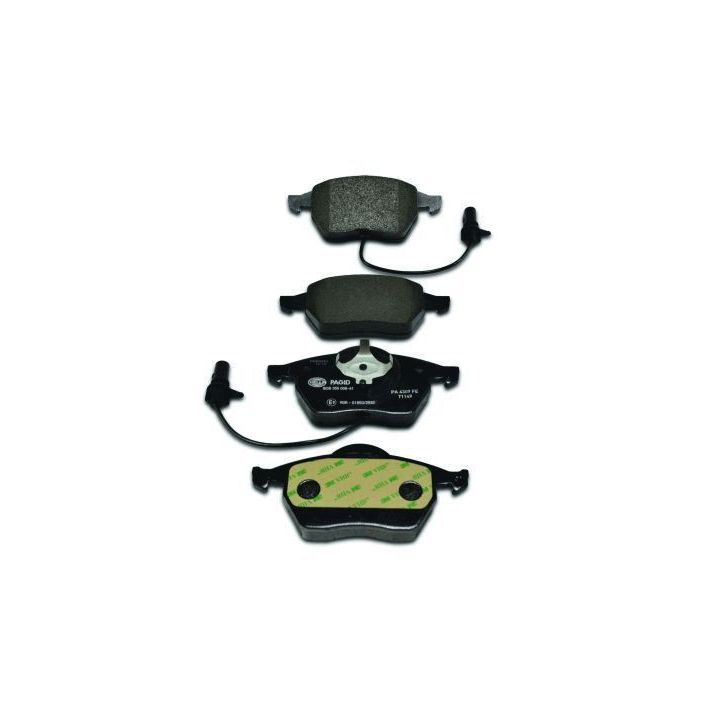 Stabdžių trinkelių rinkinys, diskinis stabdys HELLA 8DB 355 008-411