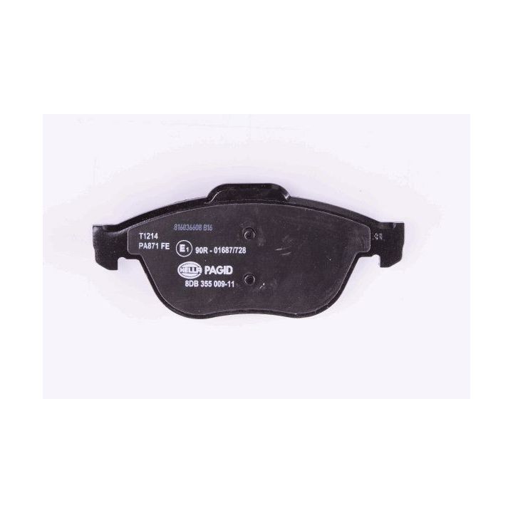 Stabdžių trinkelių rinkinys, diskinis stabdys HELLA 8DB 355 009-111