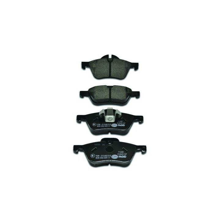 Stabdžių trinkelių rinkinys, diskinis stabdys HELLA 8DB 355 009-171