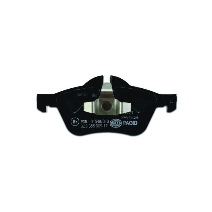 Stabdžių trinkelių rinkinys, diskinis stabdys HELLA 8DB 355 009-171