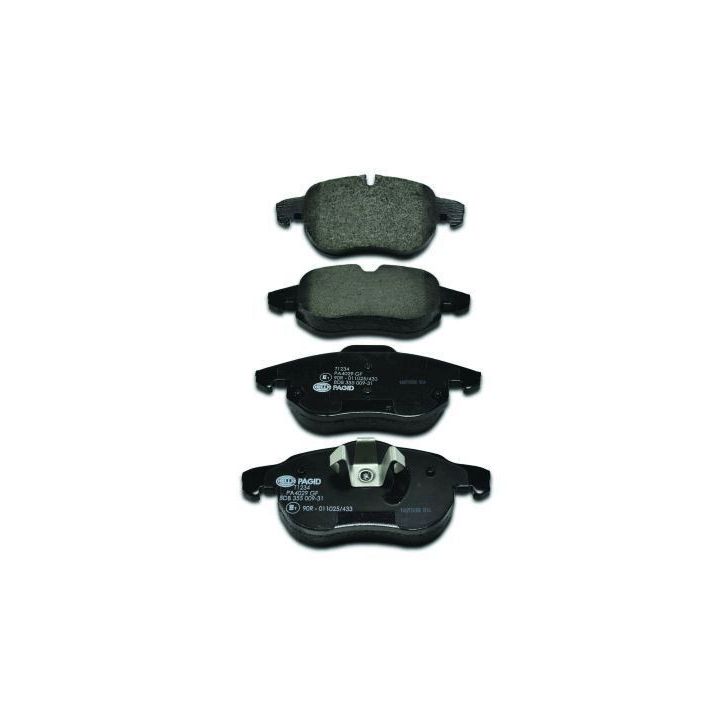 Stabdžių trinkelių rinkinys, diskinis stabdys HELLA 8DB 355 009-311