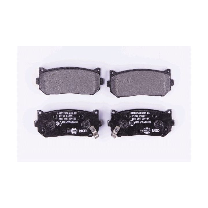 Stabdžių trinkelių rinkinys, diskinis stabdys HELLA 8DB 355 009-341