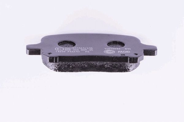 Stabdžių trinkelių rinkinys, diskinis stabdys HELLA 8DB 355 009-351