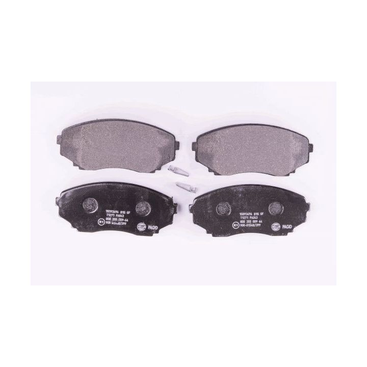 Stabdžių trinkelių rinkinys, diskinis stabdys HELLA 8DB 355 009-641