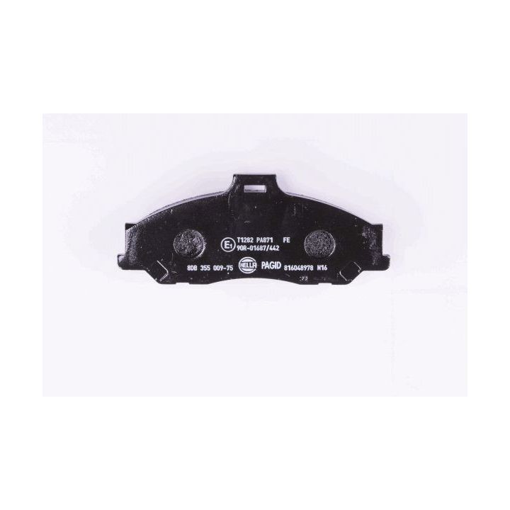 Stabdžių trinkelių rinkinys, diskinis stabdys HELLA 8DB 355 009-751