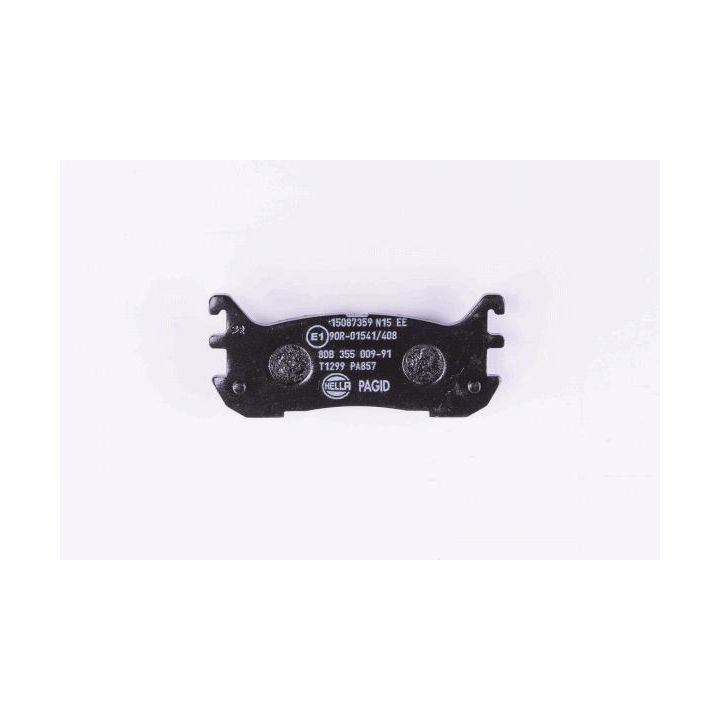 Stabdžių trinkelių rinkinys, diskinis stabdys HELLA 8DB 355 009-911