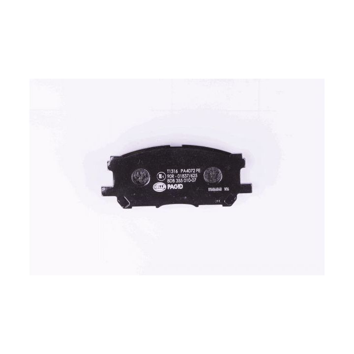 Stabdžių trinkelių rinkinys, diskinis stabdys HELLA 8DB 355 010-071