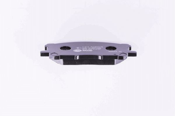 Stabdžių trinkelių rinkinys, diskinis stabdys HELLA 8DB 355 010-071