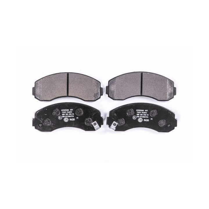 Stabdžių trinkelių rinkinys, diskinis stabdys HELLA 8DB 355 010-131