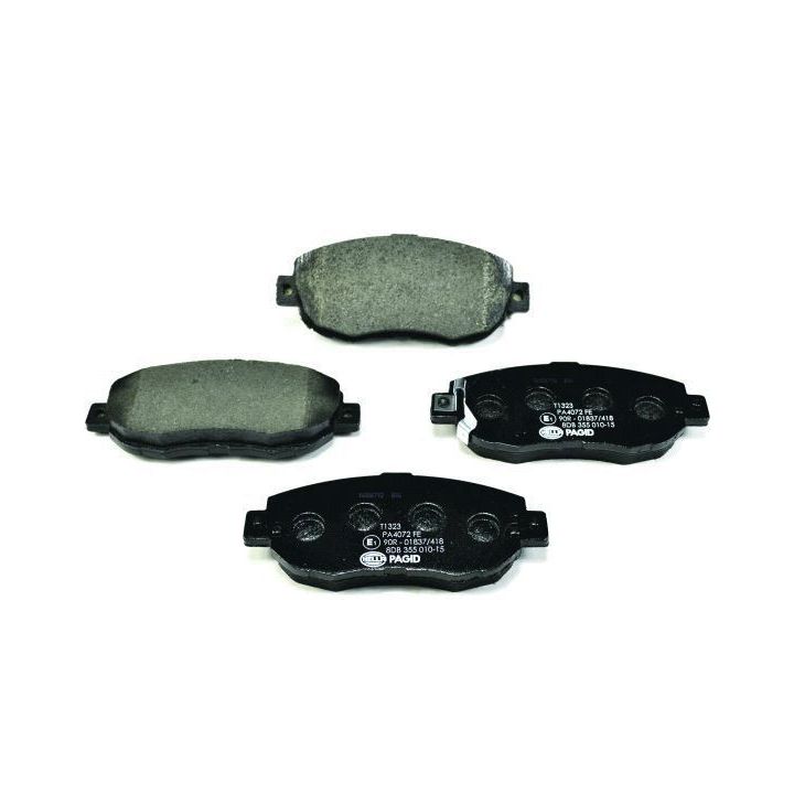 Stabdžių trinkelių rinkinys, diskinis stabdys HELLA 8DB 355 010-151