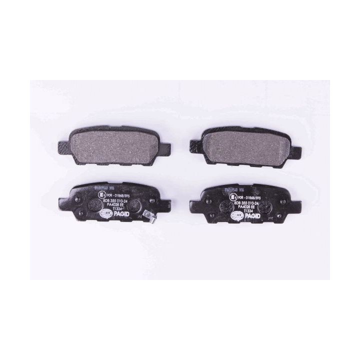 Stabdžių trinkelių rinkinys, diskinis stabdys HELLA 8DB 355 010-241