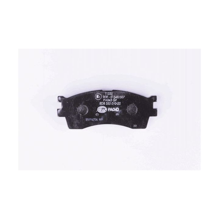 Stabdžių trinkelių rinkinys, diskinis stabdys HELLA 8DB 355 010-251