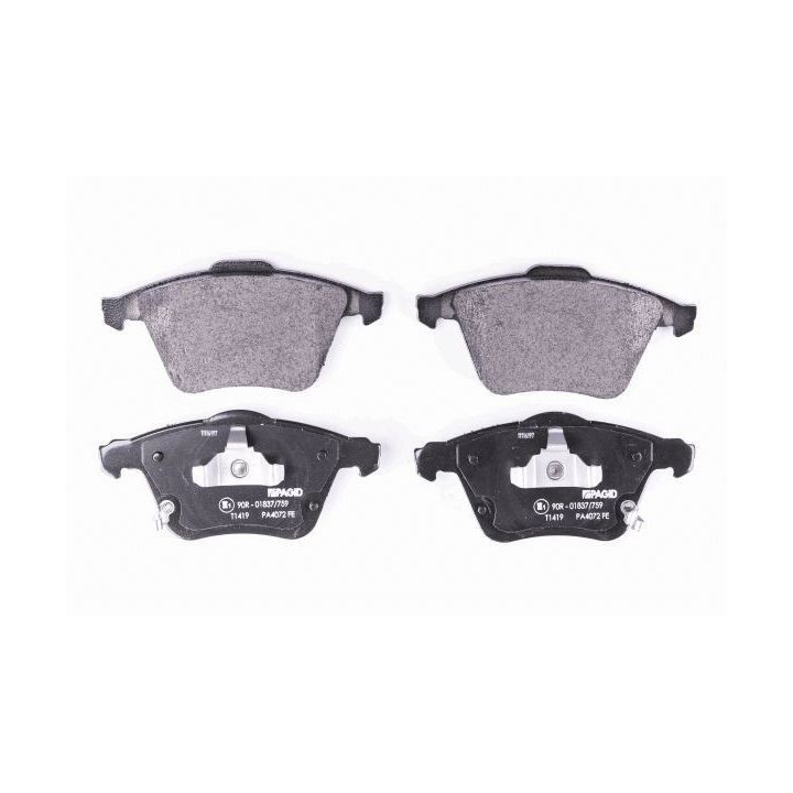 Stabdžių trinkelių rinkinys, diskinis stabdys HELLA 8DB 355 011-051