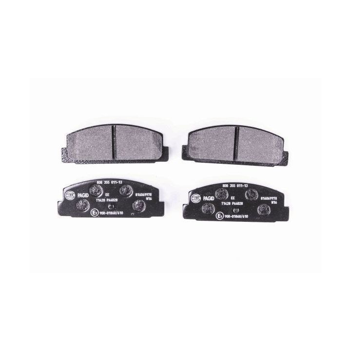 Stabdžių trinkelių rinkinys, diskinis stabdys HELLA 8DB 355 011-131