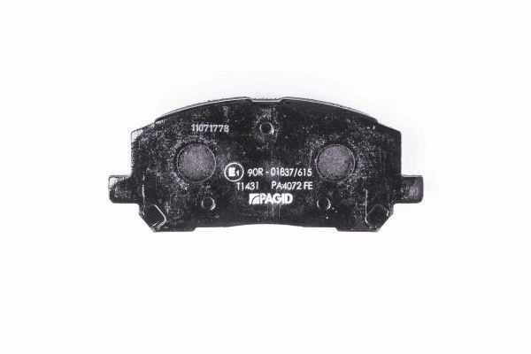 Stabdžių trinkelių rinkinys, diskinis stabdys HELLA 8DB 355 011-161