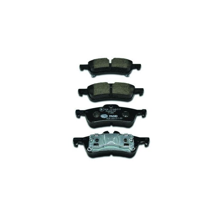 Stabdžių trinkelių rinkinys, diskinis stabdys HELLA 8DB 355 011-351